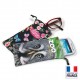 Etui lunettes en microfibre 80x165 mm