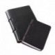 Carnet façon journal A5 en rPET ou en cuir