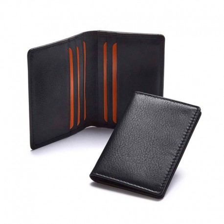 Porte-cartes en cuir Nappa Sandringham