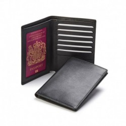 Protège passeport en cuir Sandringham