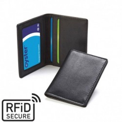 Porte-cartes anti-RFiD en cuir Nappa Sandringham