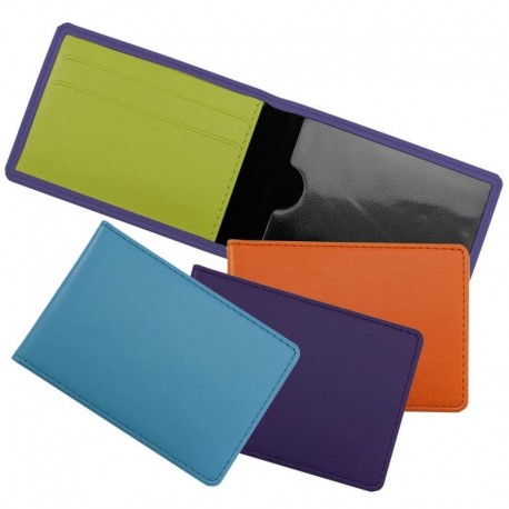 Porte-cartes horizontal en PU ou rPET