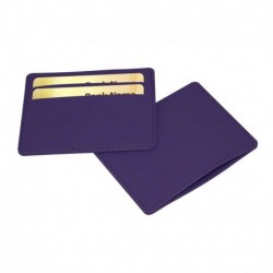 Porte-cartes slim en PU ou rPET