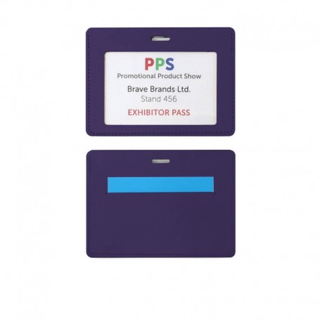 Porte-badge en PU ou rPET