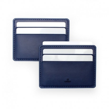 Porte-cartes slim anti-RFiD en PU ou rPET