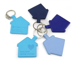 Porte-clé à la forme en PU ou rPET