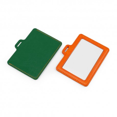 Porte-badge souple en PU ou rPET