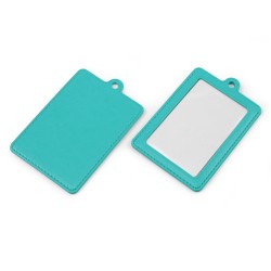 Porte-badge souple en PU ou rPET