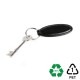 Porte-clé ovale en PU ou rPET