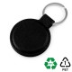 Porte-clé rond en PU ou rPET