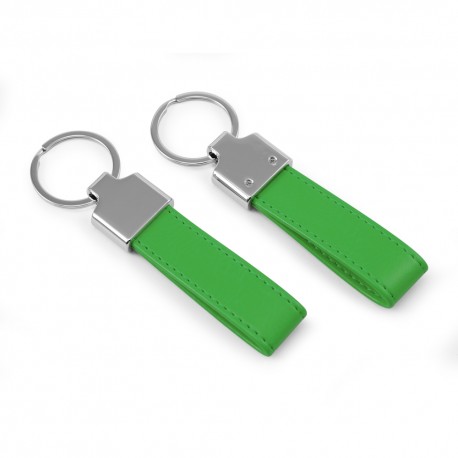 Porte-clé boucle en PU ou rPET