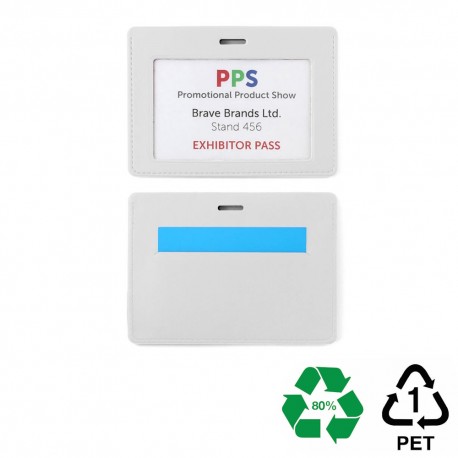 Porte-badge en PU ou rPET