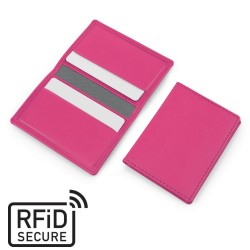 Porte-cartes anti-RFID en PU ou rPET