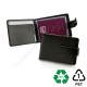 Porte-cartes à feuillets en PU ou rPET