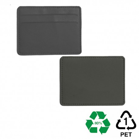 Porte-cartes slim en PU ou rPET