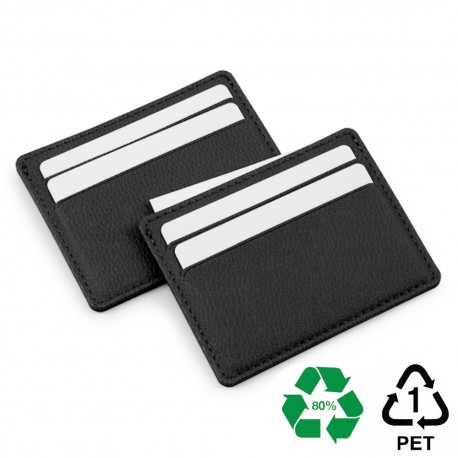 Porte-cartes slim en PU ou rPET