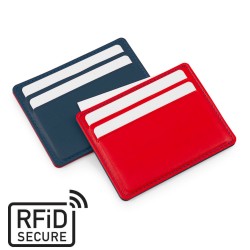 Porte-cartes slim anti-RFiD en PU ou rPET