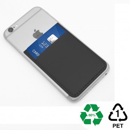 Porte-carte adhésif en PU ou rPET