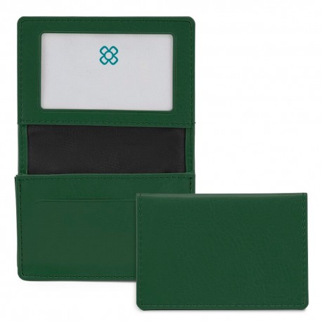 Porte-cartes avec soufflet en PU ou rPET