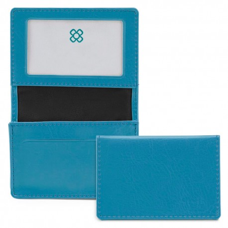 Porte-cartes avec soufflet en PU ou rPET