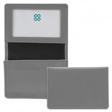 Porte-cartes avec soufflet en PU ou rPET
