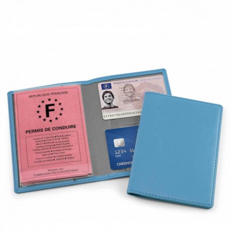 Protège carte grise en PU ou rPET