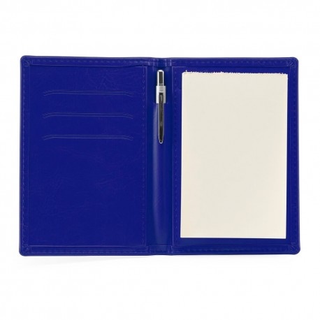 Protège calepin avec stylo en PU ou rPET