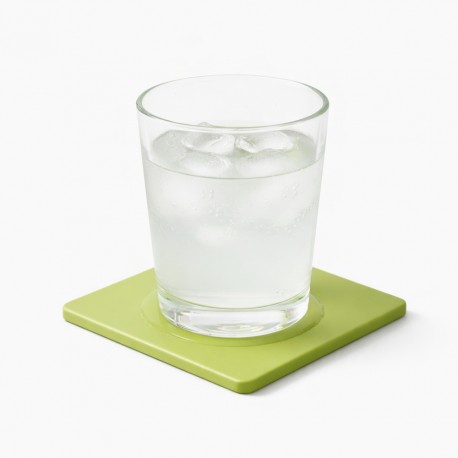 Sous verre carré en PU ou rPET