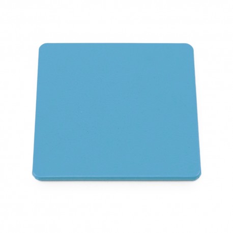 Sous verre carré en PU ou rPET