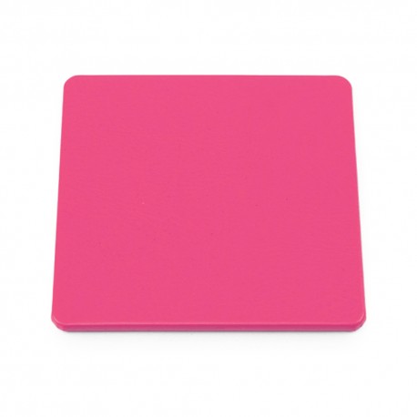 Sous verre carré en PU ou rPET