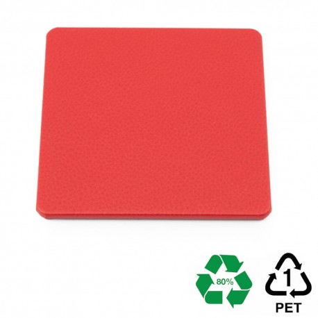 Sous verre carré en PU ou rPET