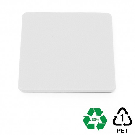 Sous verre carré en PU ou rPET