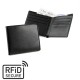 Portefeuille anti-RFID en PU ou rPET