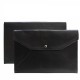 Porte document ou tablette façon enveloppe en cuir Nappa Sandringham