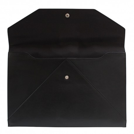 Porte document ou tablette façon enveloppe en cuir Nappa Sandringham