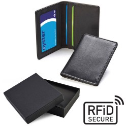 Porte-cartes anti-RFiD en cuir Nappa Sandringham
