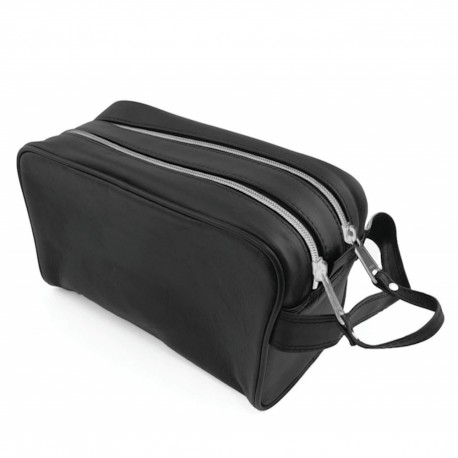 Trousse de toilette en cuir Nappa Sandringham