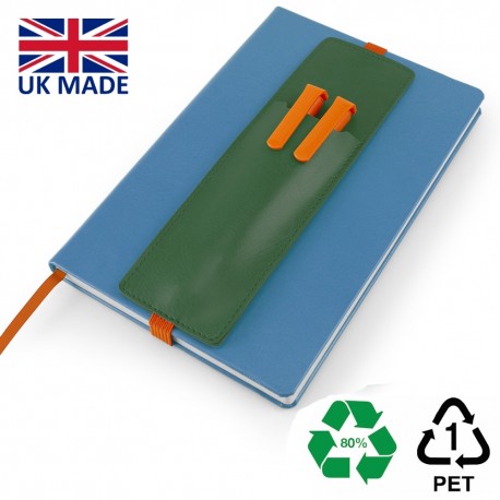 Porte-stylo pour carnet en PU ou rPET
