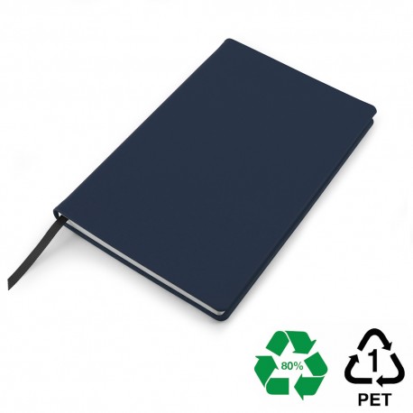 Carnet de notes A5 en rPET lisse - STOCK