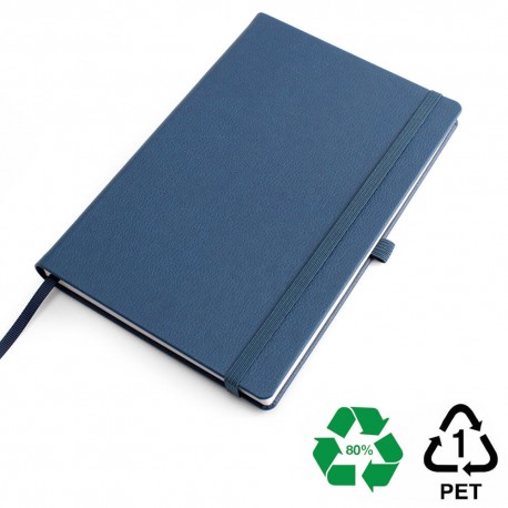Carnet de notes A5 en rPET grainé - STOCK