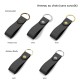Porte-clé boucle en PU, rPET ou cuir