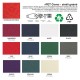 Porte-clé losange uni upcycling en PU, rPET ou cuir
