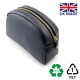 Pochette zippée 200 x 150 x 75 mm en PU, rPET ou cuir