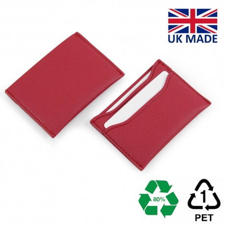Porte-cartes slim en PU, rPET ou cuir