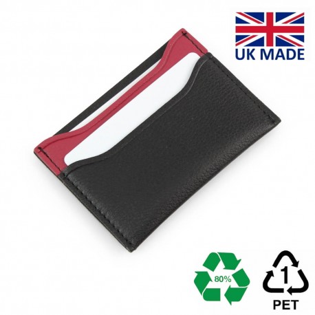 Porte-cartes slim en PU, rPET ou cuir