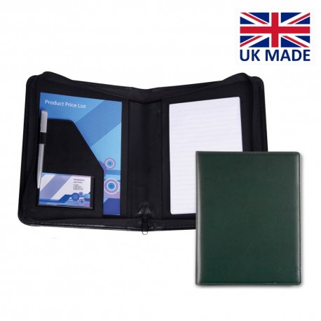 Conférencier zippé A5 en PU ou Rpet