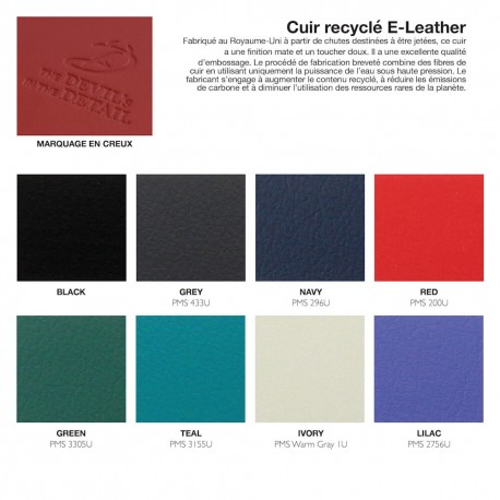 Pochette pour PC 15" en PU, rPET ou cuir