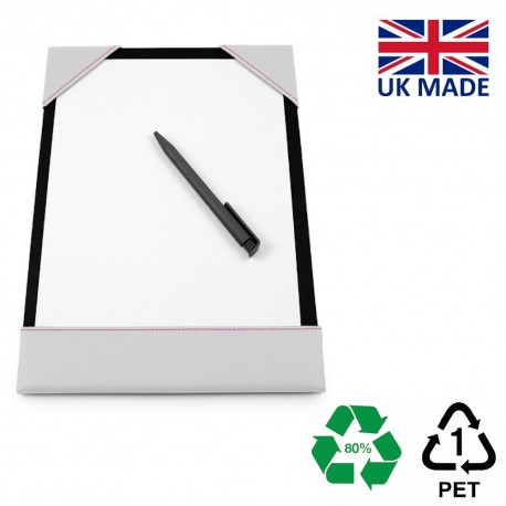 Sous main A4 en PU, rPET ou cuir