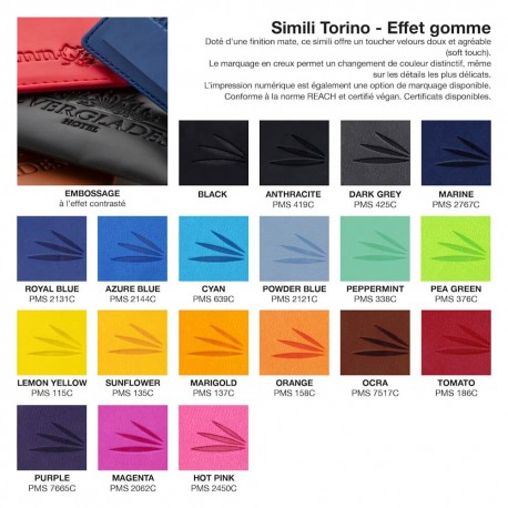 Sous main XL en PU, rPET ou cuir