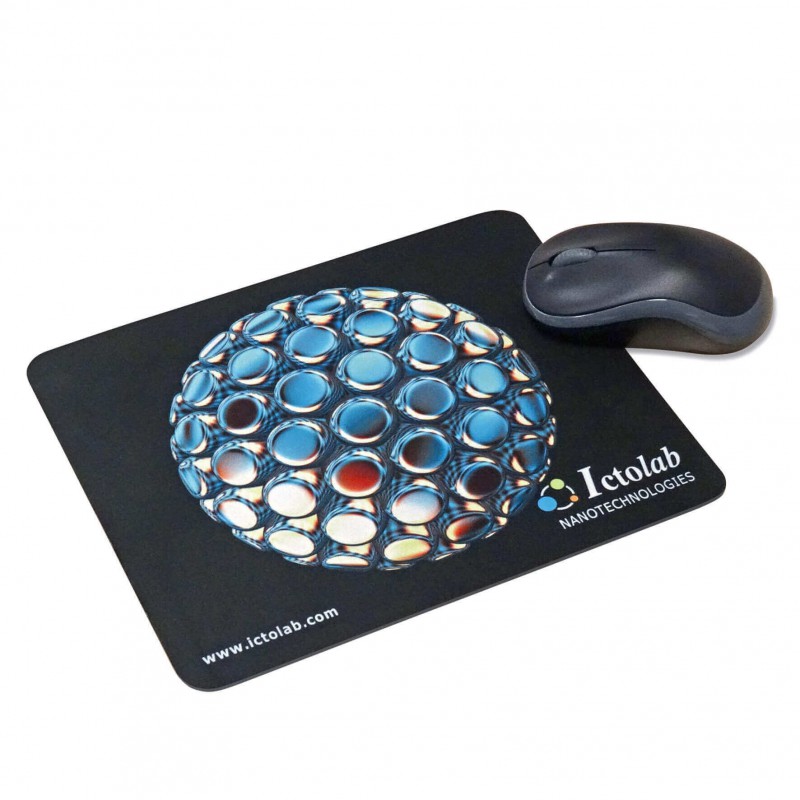 Tapis de souris publicitaire en microfibre